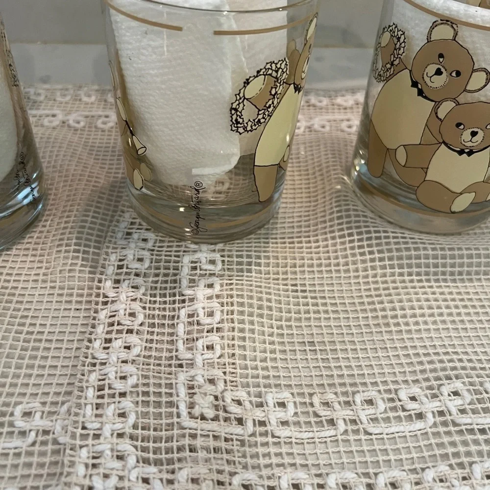 MCM VTG George Briard Barware Lowball Drinking glass Set of 4